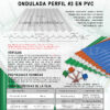 Teja Ondulada Perfil #3 en PVC y Policarbonato